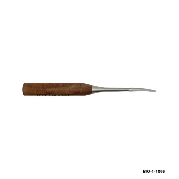 Osteotome half inch curved